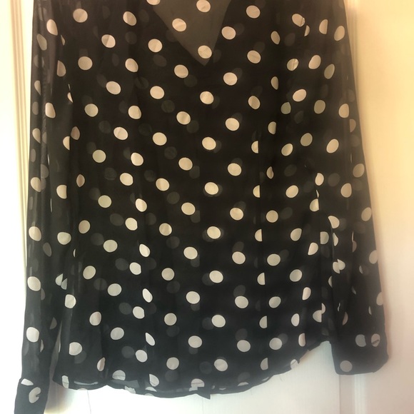 Guess polka dot blouse - Picture 2 of 3